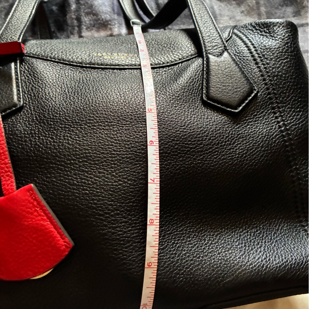 ✨Like New Tory Burch Leather Satchel Bag - Picture 7 of 10